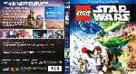 cartula bluray de Lego - Star Wars - La Amenaza A Los Padawan