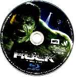 carátula bluray de El Increible Hulk - 2008 - Disco