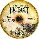 carátula bluray de El Hobbit - Un Viaje Inesperado - Version Extendida - Disco