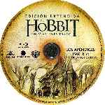 cartula bluray de El Hobbit - Un Viaje Inesperado - Version Extendida - Bonus 01- Disco