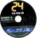 carátula bluray de 24 - Vive Otro Dia - Disco 03