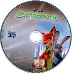 carátula bluray de Zootropolis - Disco