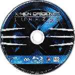 cartula bluray de X-men Origenes - Lobezno - Pack - Disco