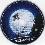 cartula bluray de E T - El Extraterrestre - 4k - Disco