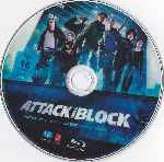 carátula bluray de Attack The Block - Disco