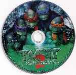 cartula bluray de Tortugas Ninja 2 - El Secreto De Los Mocos Verdes - Disco