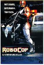 carátula carteles de Robocop - 1987