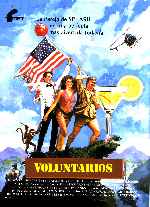 carátula carteles de Voluntarios - 1985