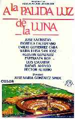carátula carteles de A La Palida Luz De La Luna