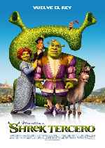 carátula carteles de Shrek 3 - Shrek Tercero