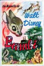 carátula carteles de Bambi - V3