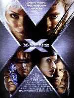 cartula carteles de X-men 2