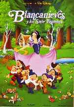 carátula carteles de Blancanieves Y Los Siete Enanitos