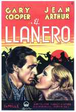 carátula carteles de El Llanero - 1936
