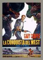 carátula carteles de La Conquista Del West - The Plainsman