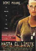 carátula carteles de Hasta El Limite - 1997