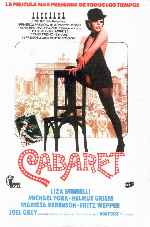 carátula carteles de Cabaret - 1972