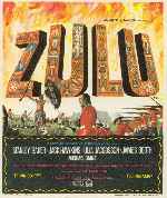 cartula carteles de Zulu - 1963