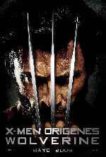 cartula carteles de X-men Origenes - Wolverine