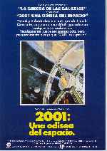 cartula carteles de 2001 - Una Odisea Del Espacio - V7