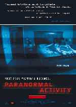 carátula carteles de Paranormal Activity