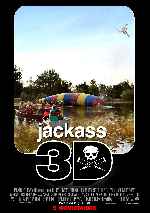 carátula carteles de Jackass 3d - V2
