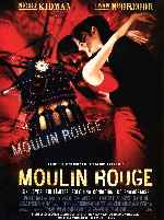 carátula carteles de Moulin Rouge - 2001
