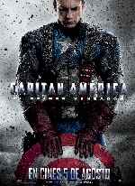carátula carteles de Capitan America - El Primer Vengador - V3