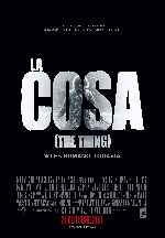 carátula carteles de La Cosa - 2011