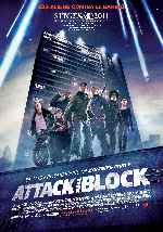 carátula carteles de Attack The Block