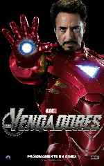 cartula carteles de Los Vengadores - 2012 - V08