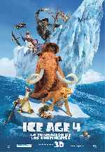 carátula carteles de Ice Age 4 - La Formacion De Los Continentes - V2