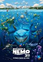 cartula carteles de Buscando A Nemo 3d