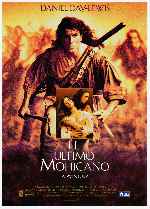 carátula carteles de El Ultimo Mohicano - 1992