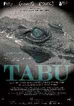 carátula carteles de Tabu - 2012