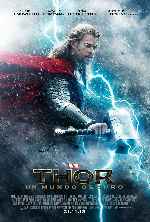 carátula carteles de Thor - El Mundo Oscuro - V2