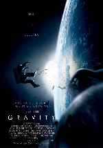 cartula carteles de Gravity - 2013