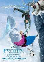 cartula carteles de Frozen - Una Aventura Congelada