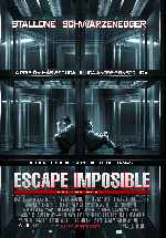 cartula carteles de Escape Imposible - 2013