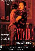 carátula carteles de Vivir - 1994