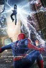 carátula carteles de The Amazing Spider-man 2 - El Poder De Electro - V3