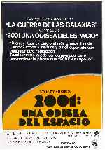 cartula carteles de 2001 - Una Odisea Del Espacio - V4