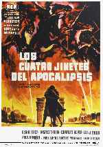 carátula carteles de Los Cuatro Jinetes Del Apocalipsis - 1962 - V2