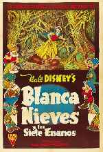 carátula carteles de Blanca Nieves Y Los Siete Enanos