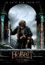 cartula carteles de El Hobbit - La Batalla De Los Cinco Ejercitos - V02