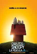 carátula carteles de Carlitos Y Snoopy - La Pelicula De Peanuts