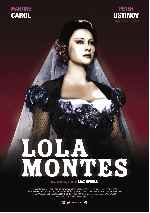 carátula carteles de Lola Montes - V3