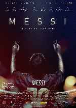 carátula carteles de Messi
