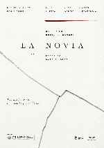 carátula carteles de La Novia - 2015