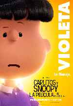carátula carteles de Carlitos Y Snoopy - La Pelicula De Peanuts - V03